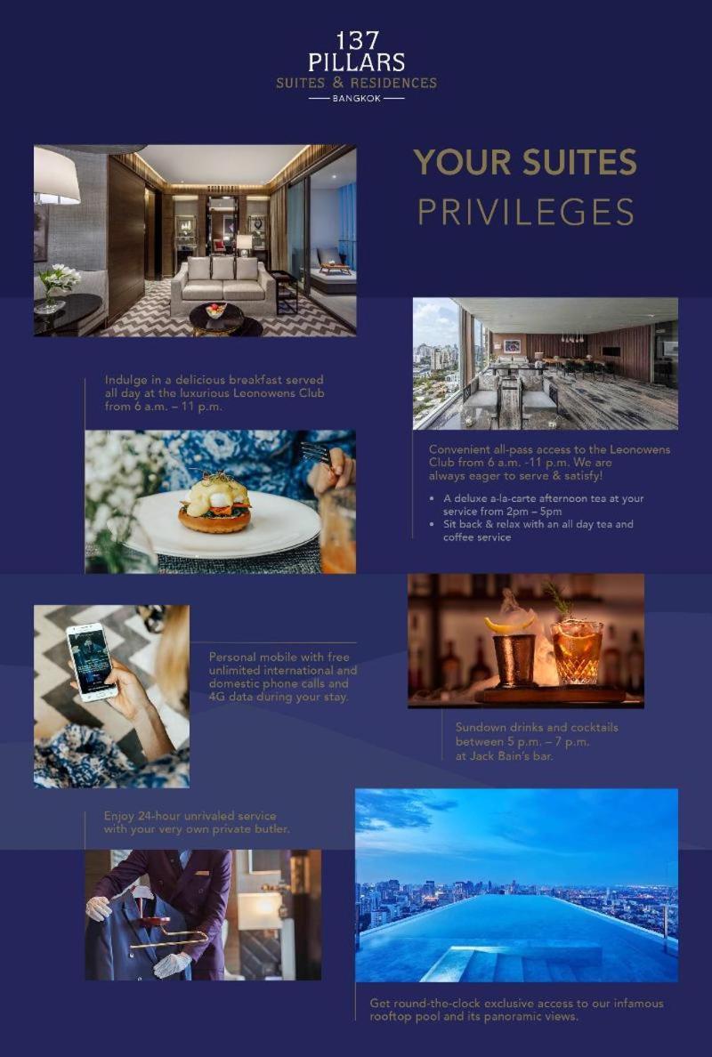 137 Pillars Residences Bangkok Cameră foto